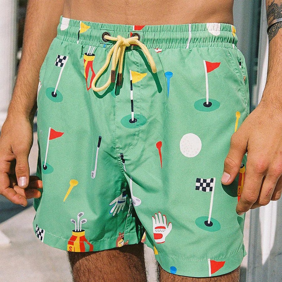 Mens Skwosh | In The Hole Swim Shorts