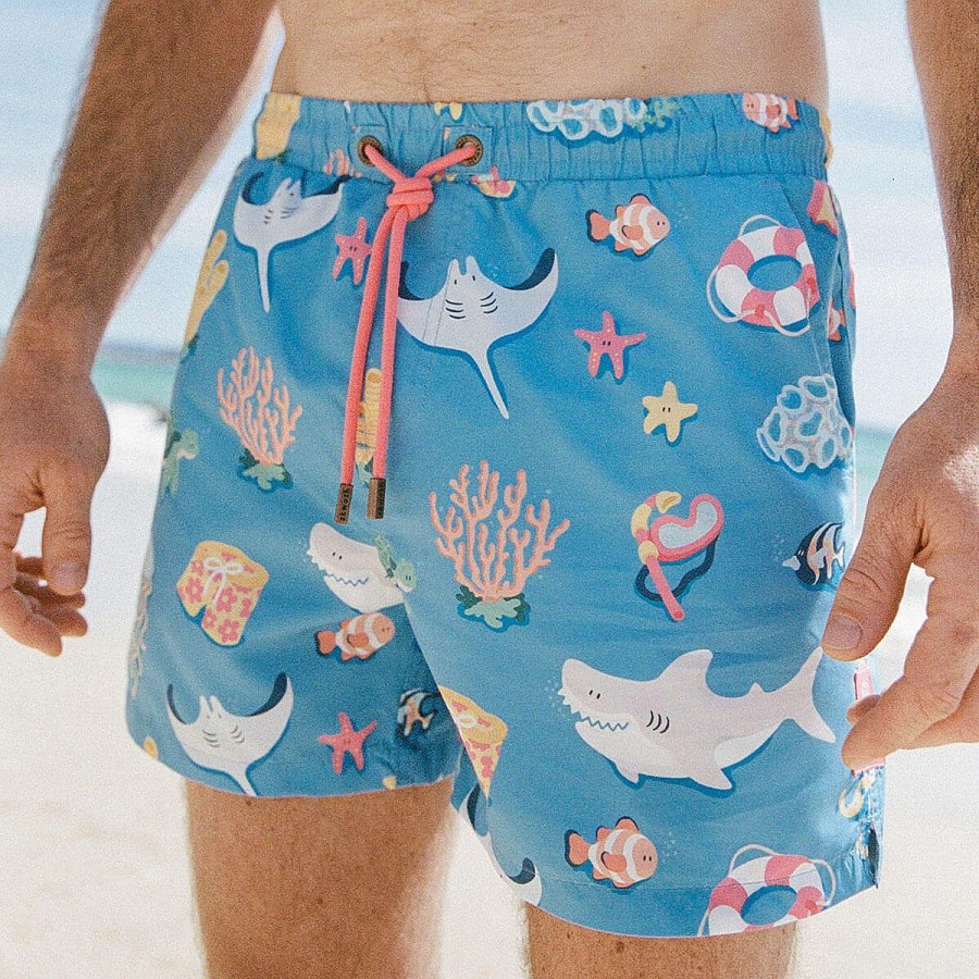 Kids Skwosh | Great Barrier Reef Swim Shorts