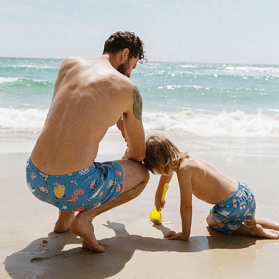 Kids Skwosh | Great Barrier Reef Jnr Swim Shorts