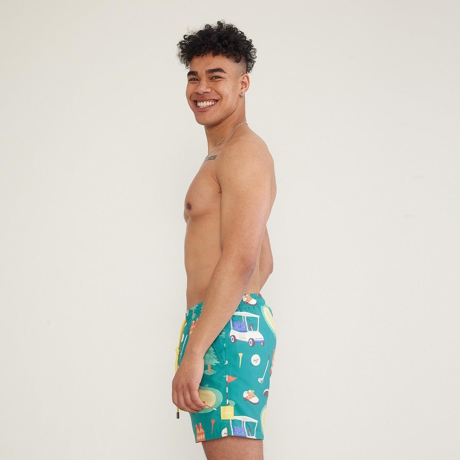 Mens Skwosh | Back Nine Swim Shorts