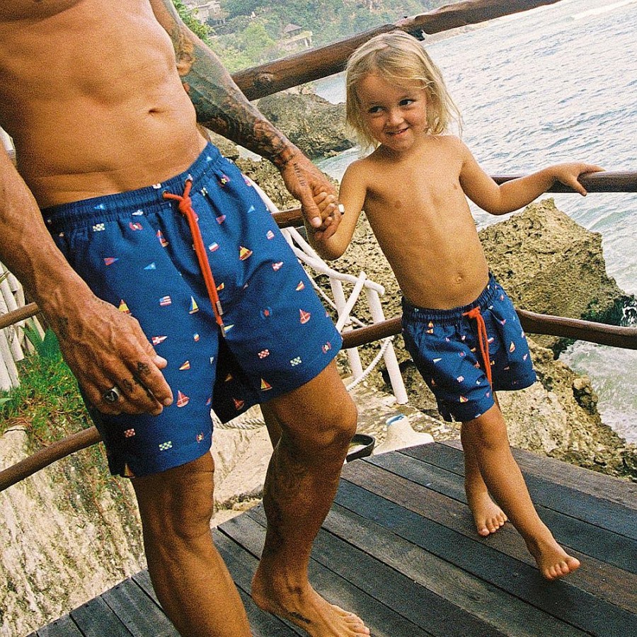 Mens Skwosh | Nauti Buoy Jnr Swim Shorts