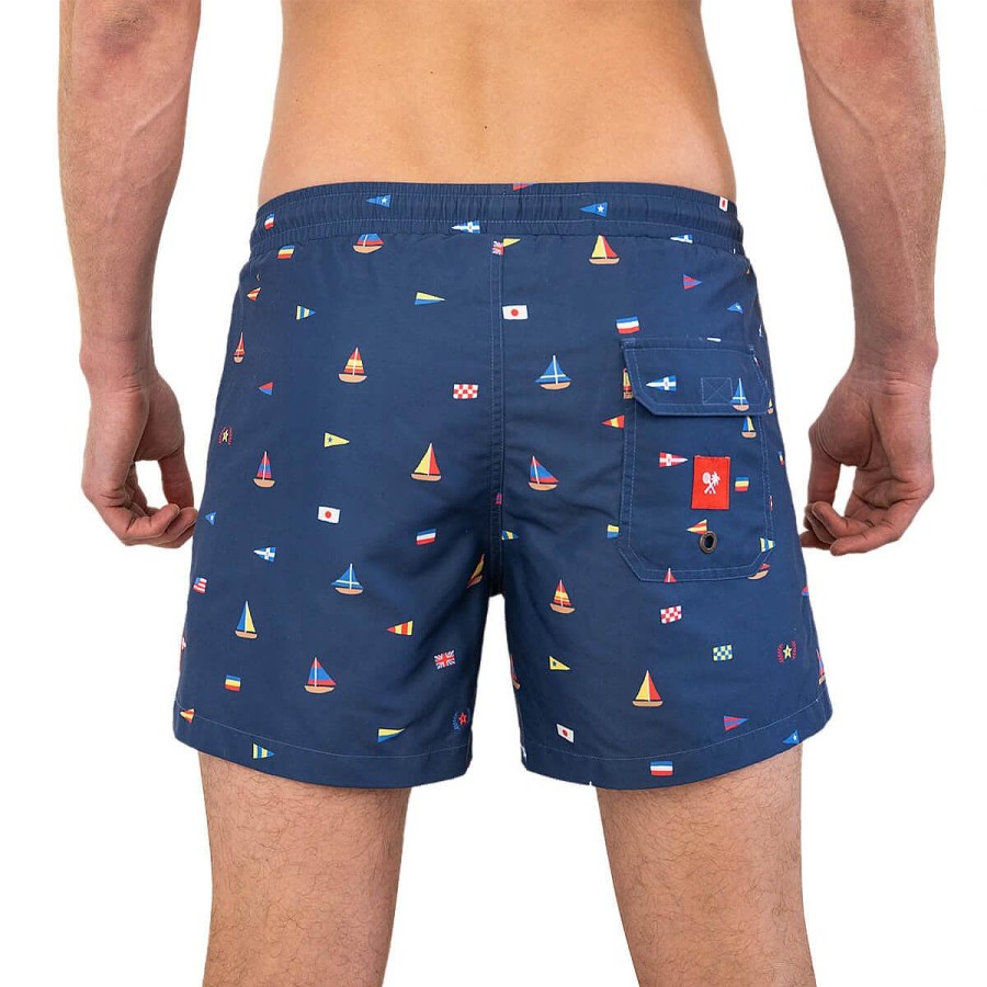 Mens Skwosh | Nauti Buoy Swim Shorts