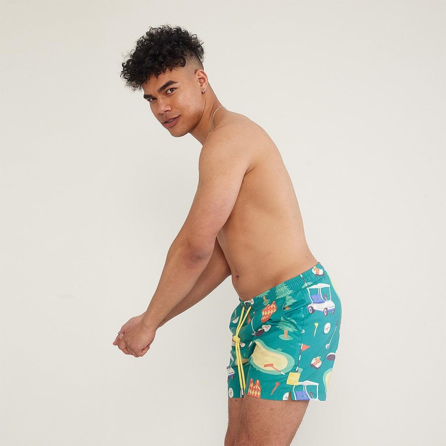 Mens Skwosh | Back Nine Swim Shorts