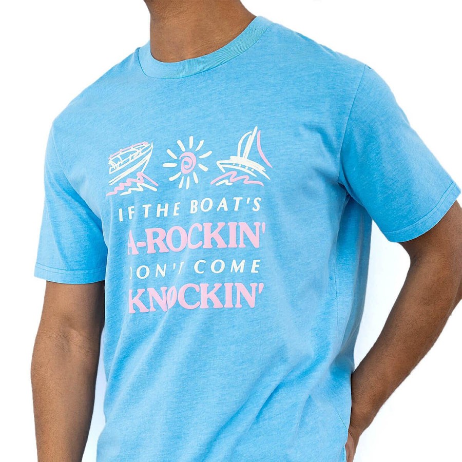 Mens Skwosh | Boat'S A-Rockin Regular Tee