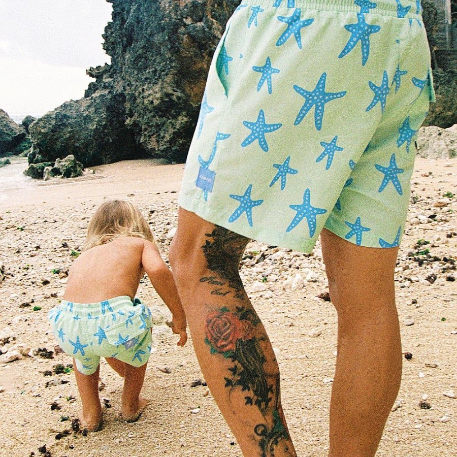 Mens Skwosh | Star Fishy Fishy Father-Son Set