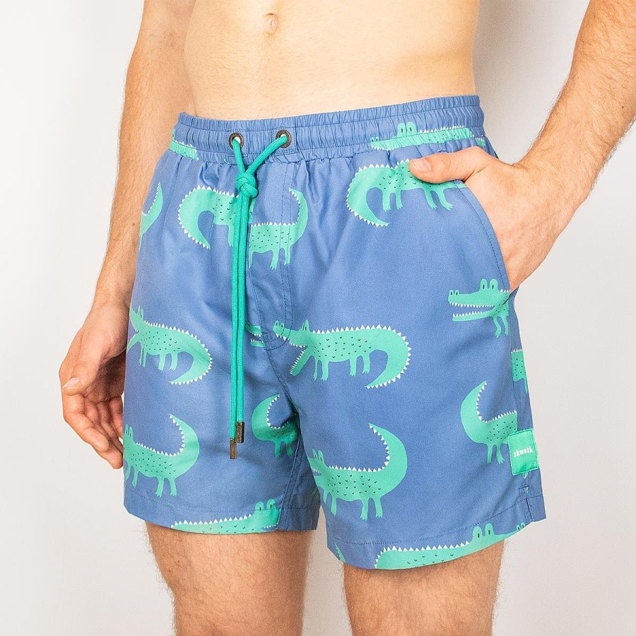 Mens Skwosh | Big Chompers 3.0 Swim Shorts